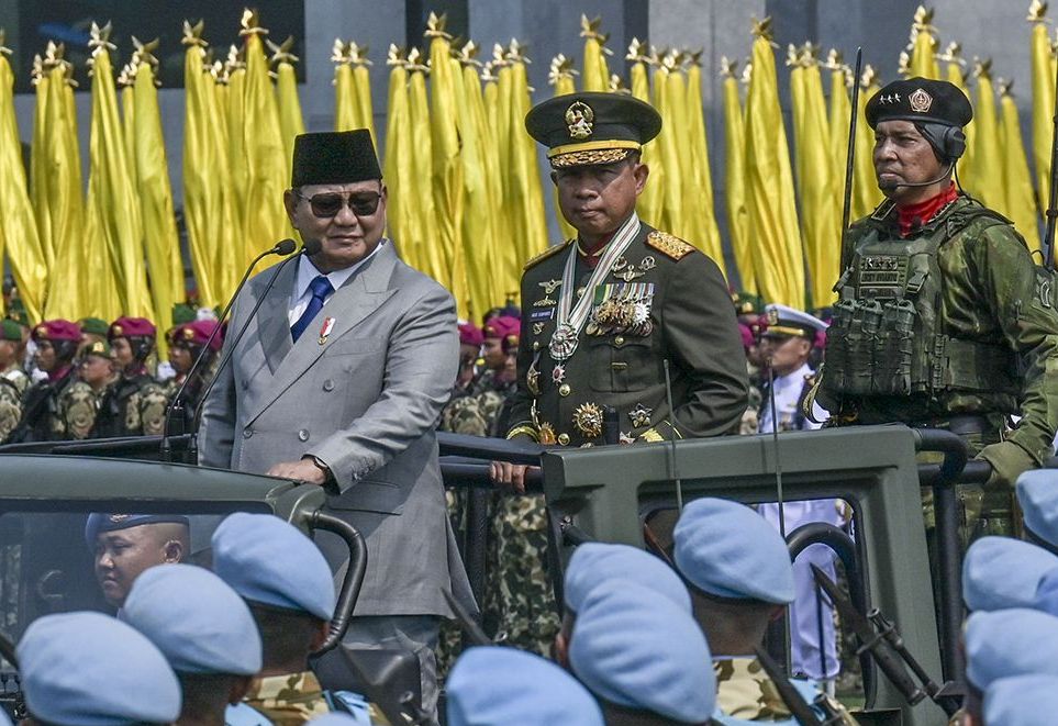 HUT ke-81 TNI, Presiden Prabowo: TNI Lahir dari Rakyat, Dengarkan dan Bantu Rakyat