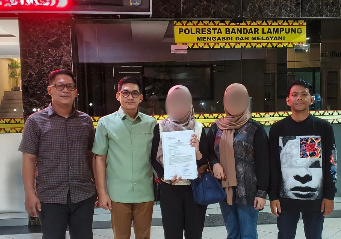 Dugaan Penipuan Oknum Bhayangkari Anggota Brimob Polda Lampung Resmi Dilaporkan ke Polresta Bandar Lampung