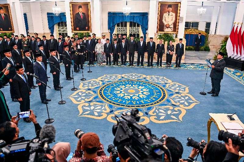 Presiden Prabowo Melantik Sejumlah Pejabat TNI Hingga Wakil Menteri di Istana Negara, Ini Daftar Lengkapnya