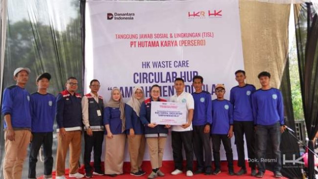 Akselerasi Ekonomi Sirkular di Jalan Tol, Hutama Karya Sulap Sampah Plastik dan Minyak Jelantah Jadi Rupiah