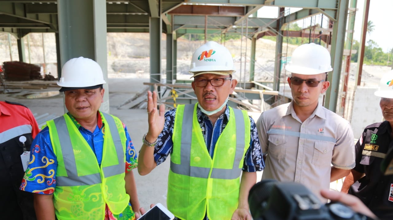 Bupati Pesbar Tinjau Pembanguan Komplek Perkantoran Bupati