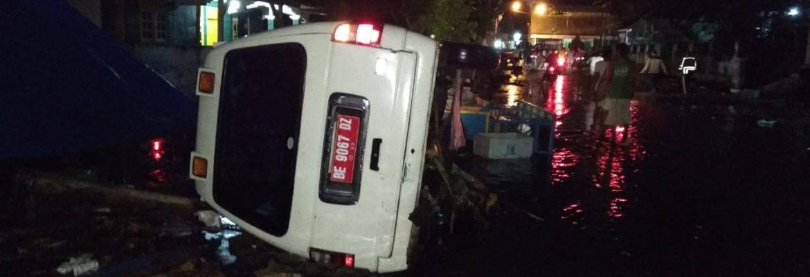 20 Orang Meninggal Dunia Akibat Tsunami Pesisir Pantai Lampung Selatan