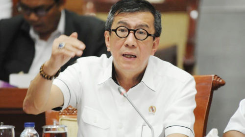 Menteri Hukum dan HAM Yasonna H Laoly Mengundurkan Diri