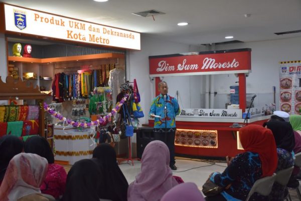 Wakil Walikota Djohan Resmikan UKM Dekransda Kota Metro