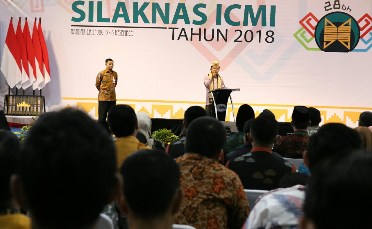 Wapres Jusuf Kalla Minta ICMI Perkuat Keilmuan dan Ekonomi Umat
