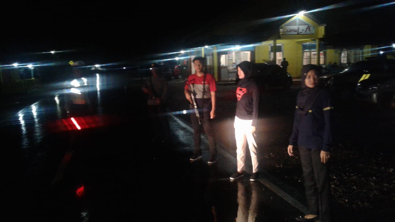 Tim Gabungan Sat Shabara Polres Lambar Lakukan Patroli Rutin dan Hunting Bersama Polsek Pesisir Trngah