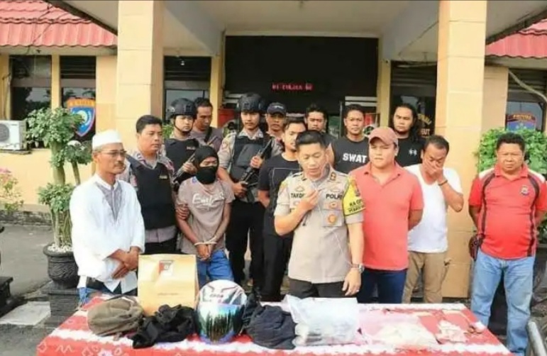 Residivis Aktor Utama Pembunuhan Perempuan dalam Mobil Ditangkap Polres Banjar