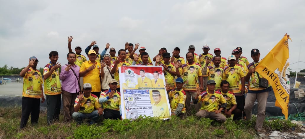 Supriyadi Alfian Sambangi Penambak Udang di Bratasena