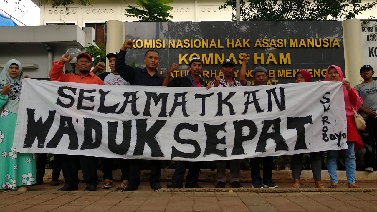 Aksi Warga Pedukuhan Sepat Mempertahankan Kelestarian Waduk Berbuah Kriminalisasi