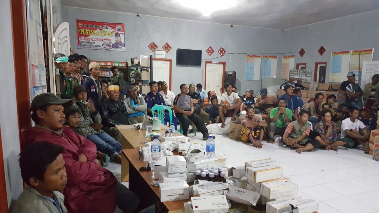 1645 Warga Pulau Sebuku Dievakuasi Tim Sar Ke Pelabuhan Bakauheni