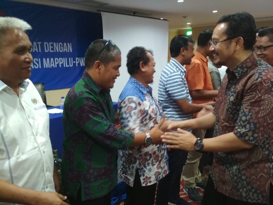 Ketua Mappilu Lampung, Adolf Dilantik dalam Rangkaian Acara HPN 2019