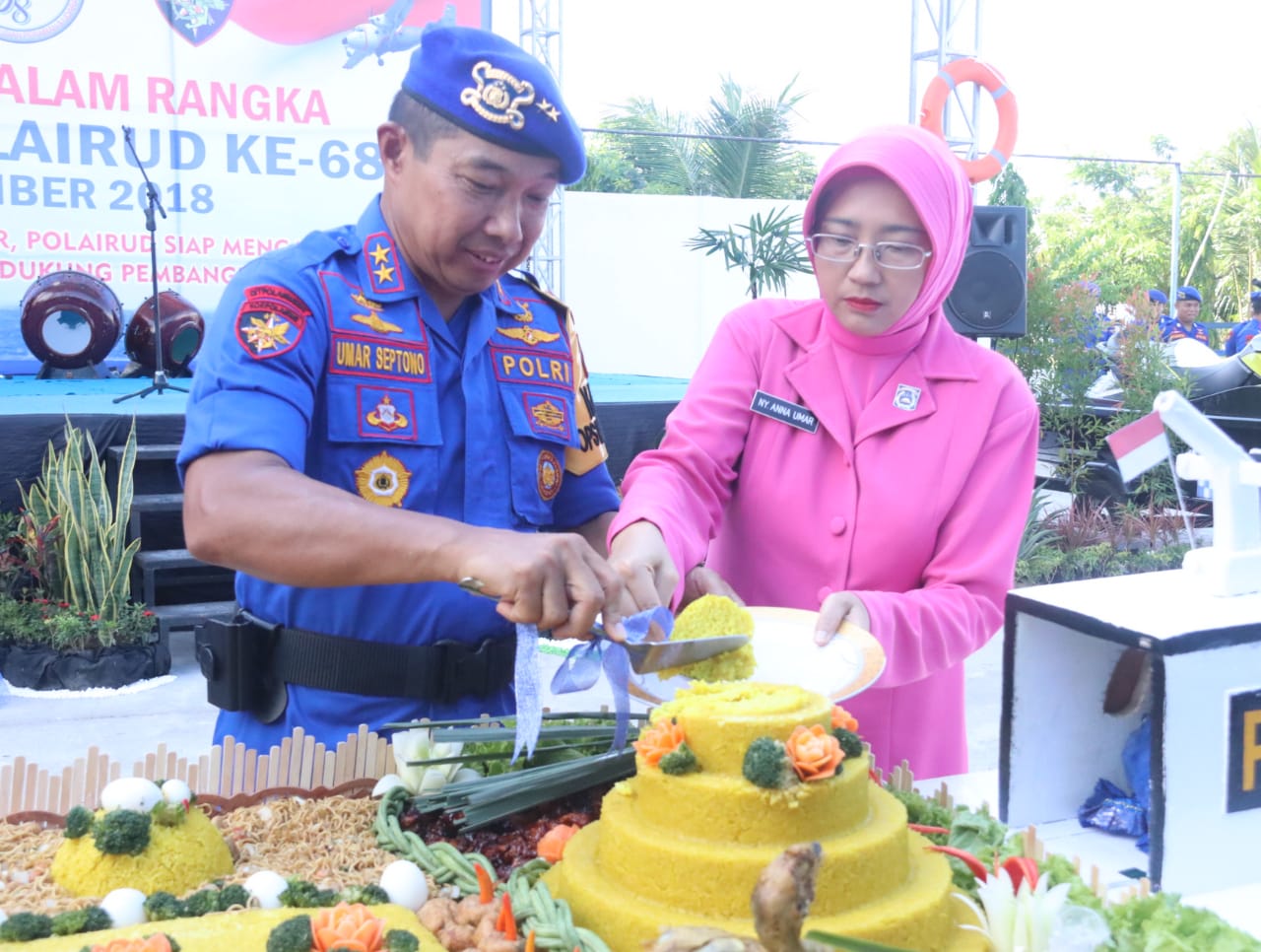 Kapolda Sulsel Pimpin Syukuran Hut Korpolairud Ke 68