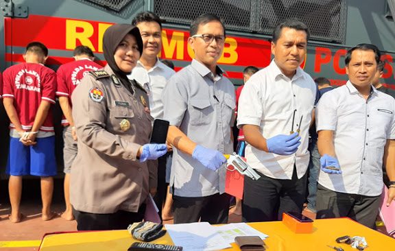 Selama 12 Hari Operasi Sikat, Ditkrimum Polda Lampung Ungkap 14 Kasus Dengan Sembilan Tersangka