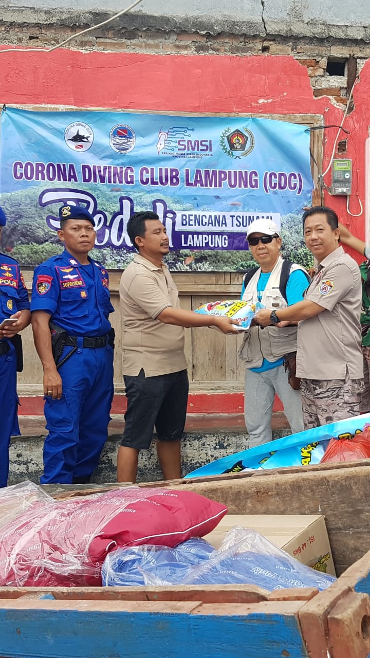 MCC Lampung Salurkan Bantuan untuk Korban Tsunami Pulau Legundi