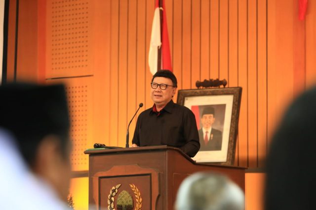 Mendagri Tjahjo Kumolo Tegaskab Kebijakan APBD Harus Sejalan Arah Kebijakan Nasional