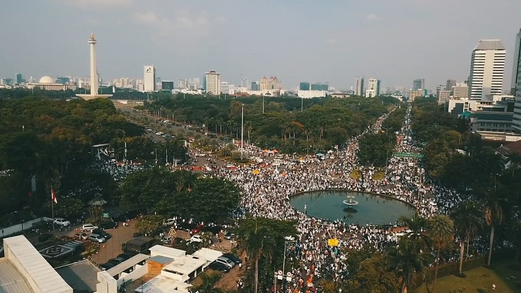 Jutaan Massa Hadiri Aksi 211 Bela Tauhid