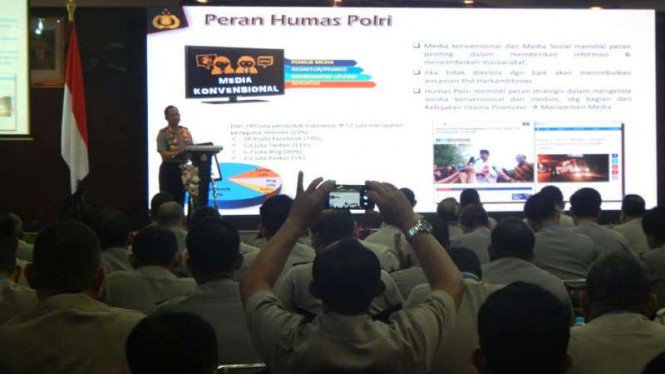 Tito Ingatkan Humas Polri Tentang Pentingnya Media