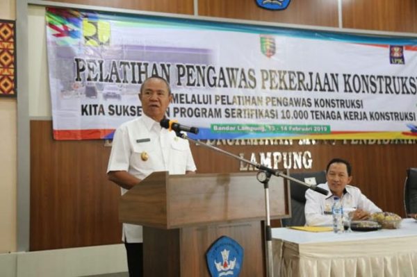 Wagub Bachtiar Ingatkan Kompetensi Pengawas Kontruksi