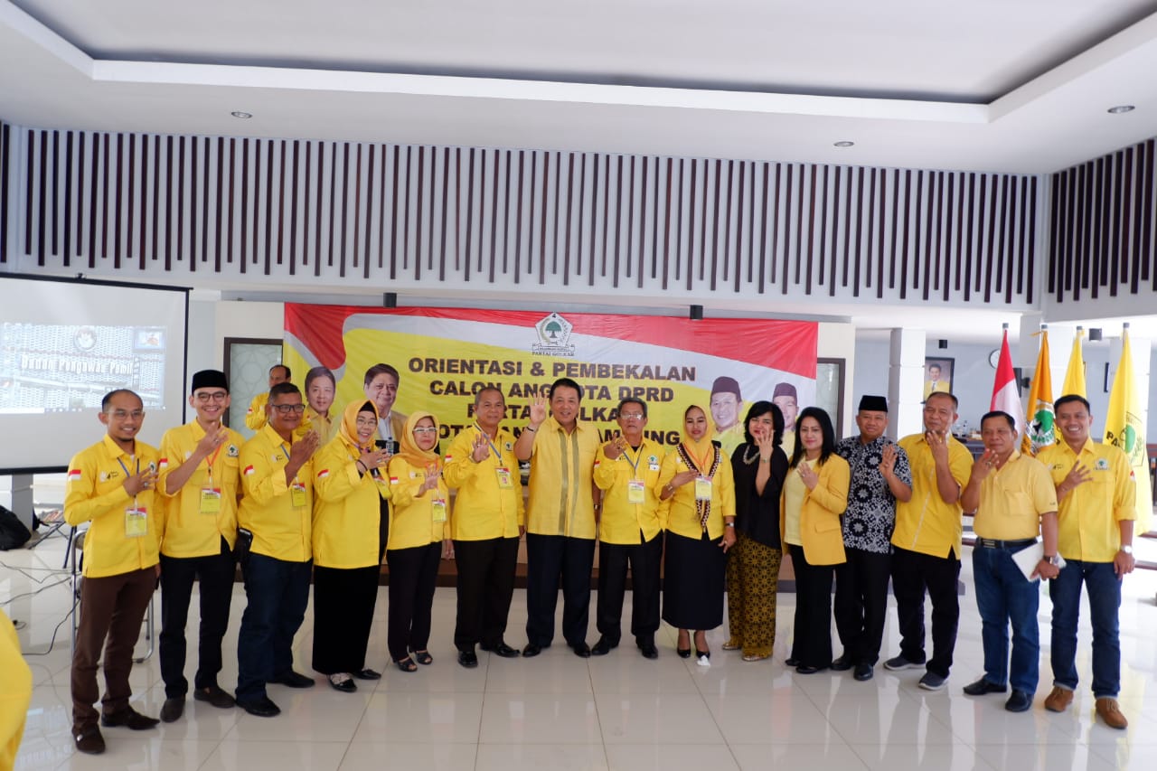 Gubernur Lampung Terpilih Resmi Membuka Acara Orientasi dan Pembekalan Caleg Golkar Kota Bandarlampung