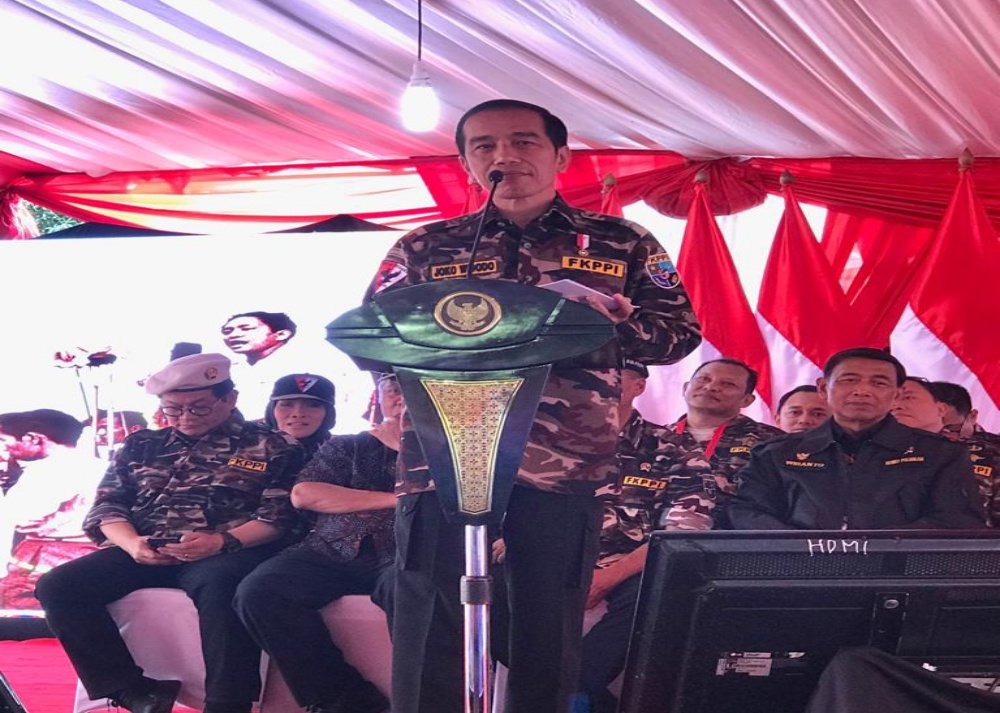 Presiden Jokowi Buka Jambore Kebangsaan Bela Negara FKPPI