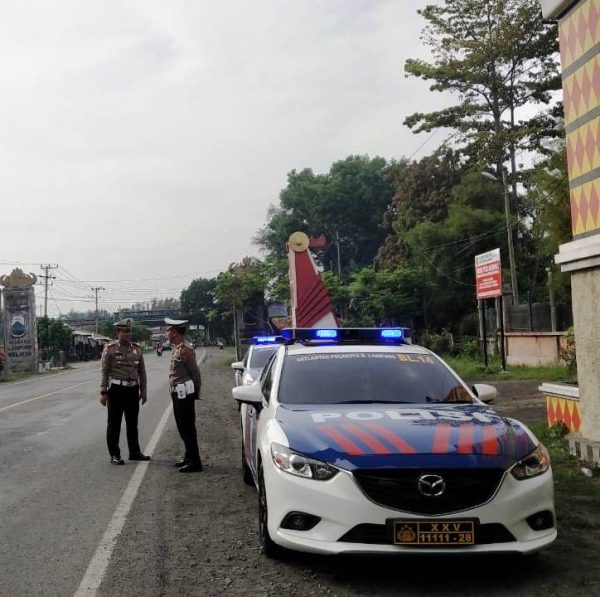 Jelang Ops Lilin Krakatau 2019, Kasat Lantas Polresta Bandar Lampung Cek Jalur Lintas Sumatera