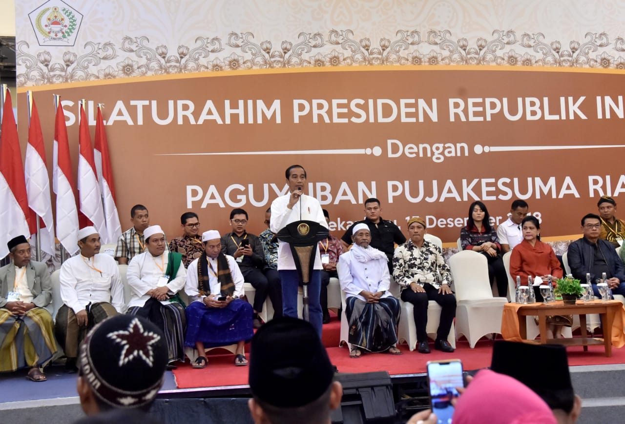 Bertemu Masyarakat Riau, Presiden Ungkap Proses Atasi Kabut Asap dan Pengelolaan Blok Rokan