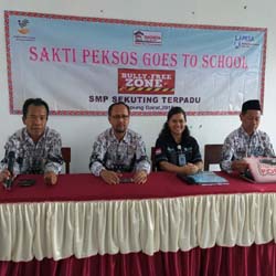 Dinsos Laksanakan Sakti Peksos Goes To School, Sikapi Masalah Anak dengan Hukum
