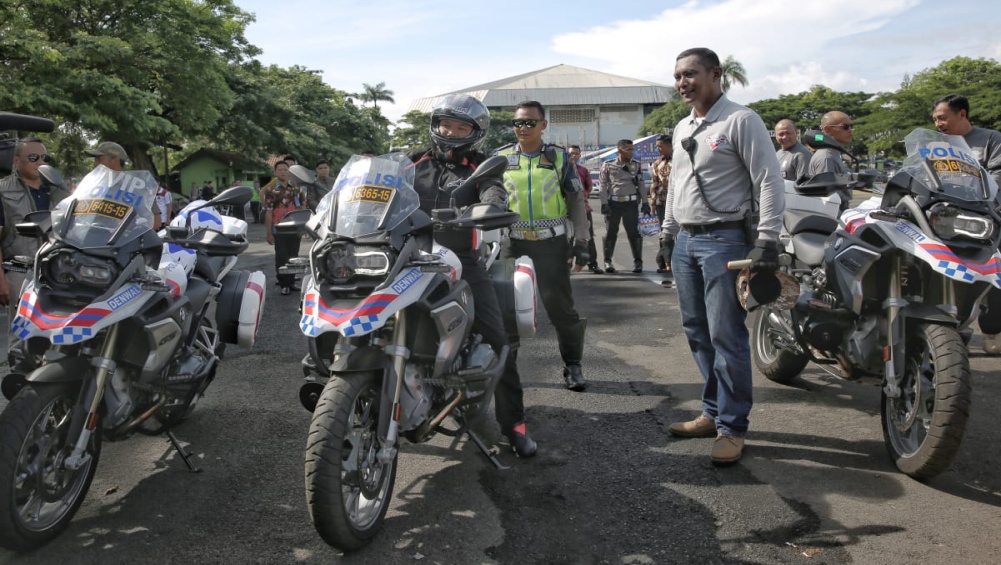 Periksa Jalan Tol Gubernur Lampung Test Drive Motor BMW R 1200 GS