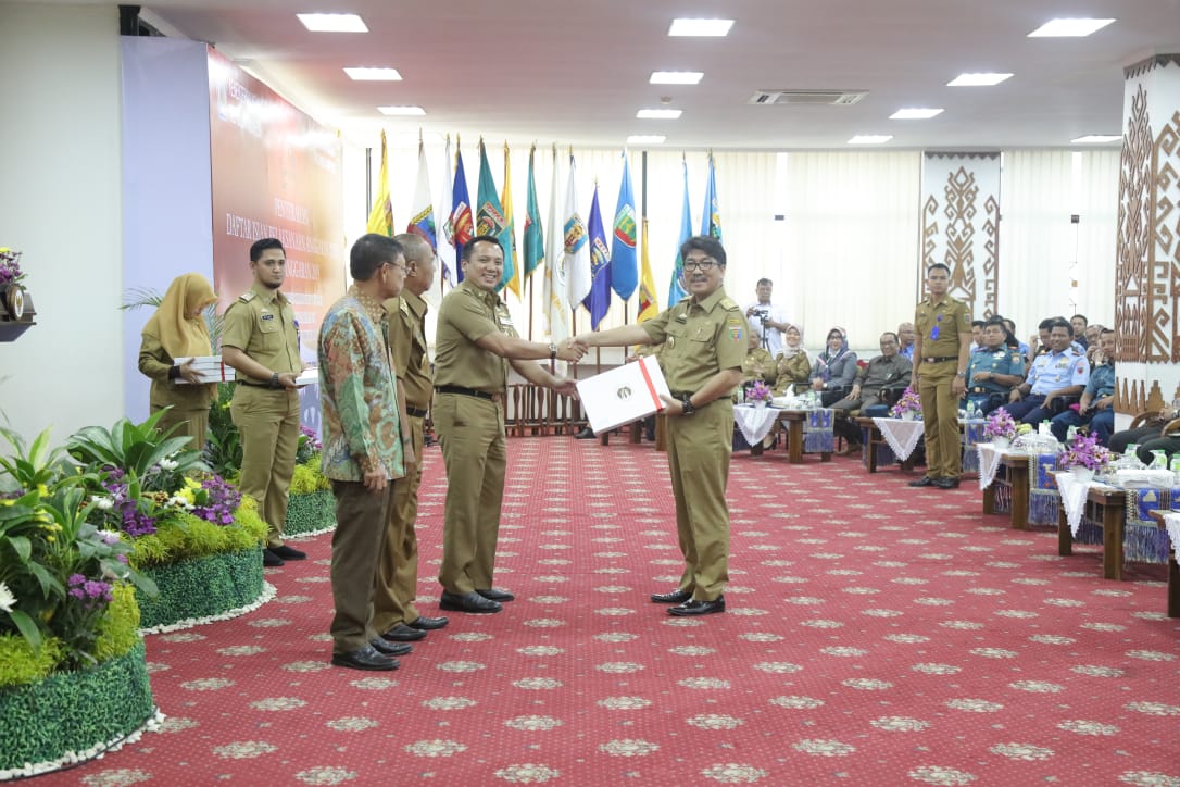 Gubernur Ridho Serahkan DIPA Tahun 2019 Senilai Rp9,972 Triliun kepada Kepala Daerah dan Instansi Vertikal Se-Provinsi Lampung
