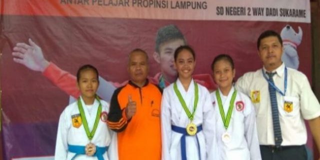 Festival Karate Bhusido Open Ke-7 2018 Diikuti 282 Siswa se-Lampung