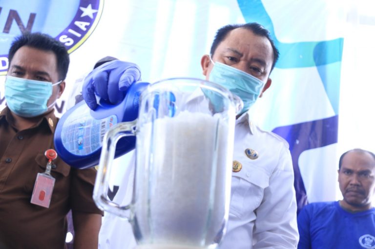 Sabu Senilai 12 Milyar Dimusnahkan