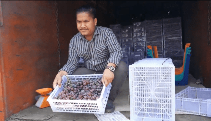 Polres Pesawaran Sita Truk Muat Anggur Positif Formalin