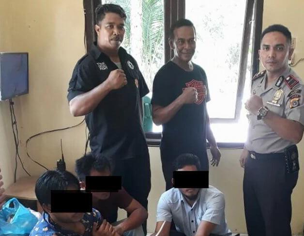 Lagi Asyik Nyabu di Rumah Kontrakan, Tiga Pemuda Dibekuk Polisi