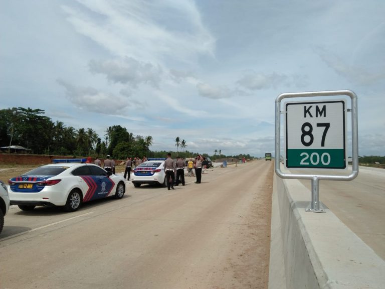 Jelang Ops Lilin Krakatau, Dirlantas Polda Lampung Cek Ruas JTTS