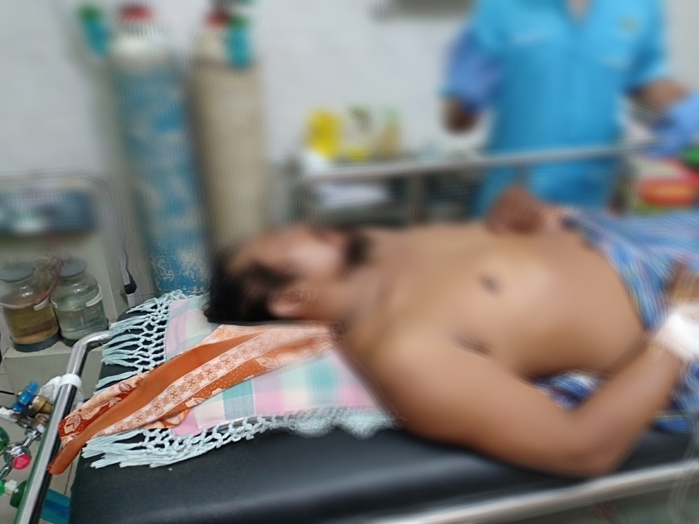 Pertikaian di Register 38 Gunung Balak Lampung Timur, Satu Warga Terluka Akibat Sabetan Parang,