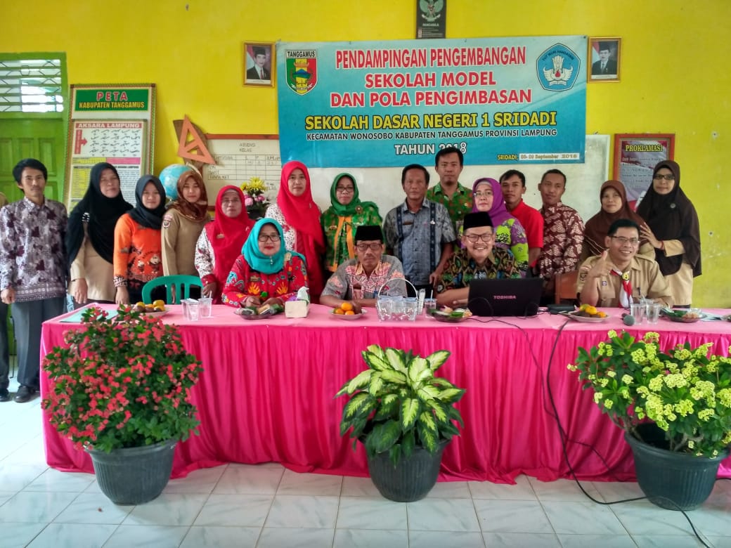 Kepala SD Negeri 1 Sridadi Tanggamus Adakan Bimtek Pendampingan dan Pengembangan Sekolah Model