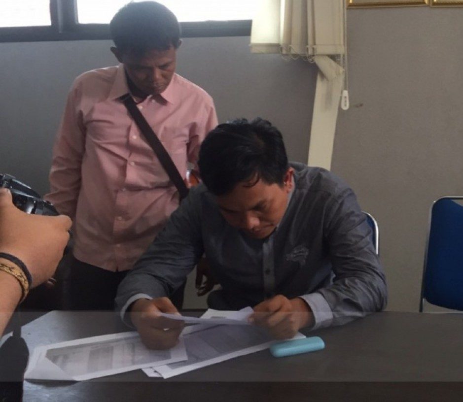 Sejumlah Warga di Lamteng Lapor ke Polda Lampung Terkait Jalan Tertutup JTTS