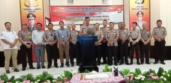 Polres Lampung Utara Berlakukan Zona Integritas