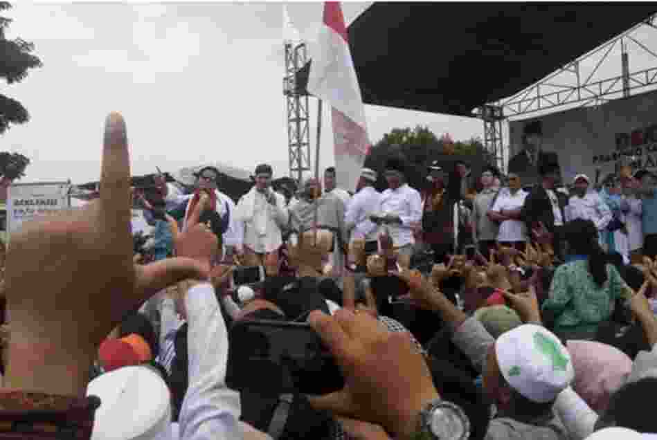 Deklarasi Dukunga Prabowo-Sandi, ‘Lagu Ganti Presiden’ Menggema di Garut