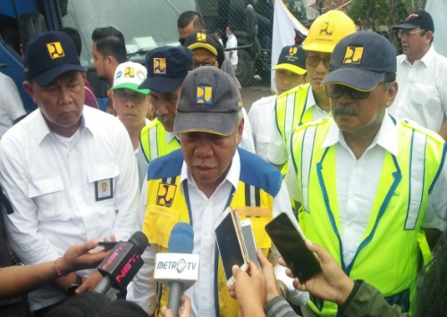 Menteri PUPR Janji Bangun Rumah Korban Tsunami di Lamsel