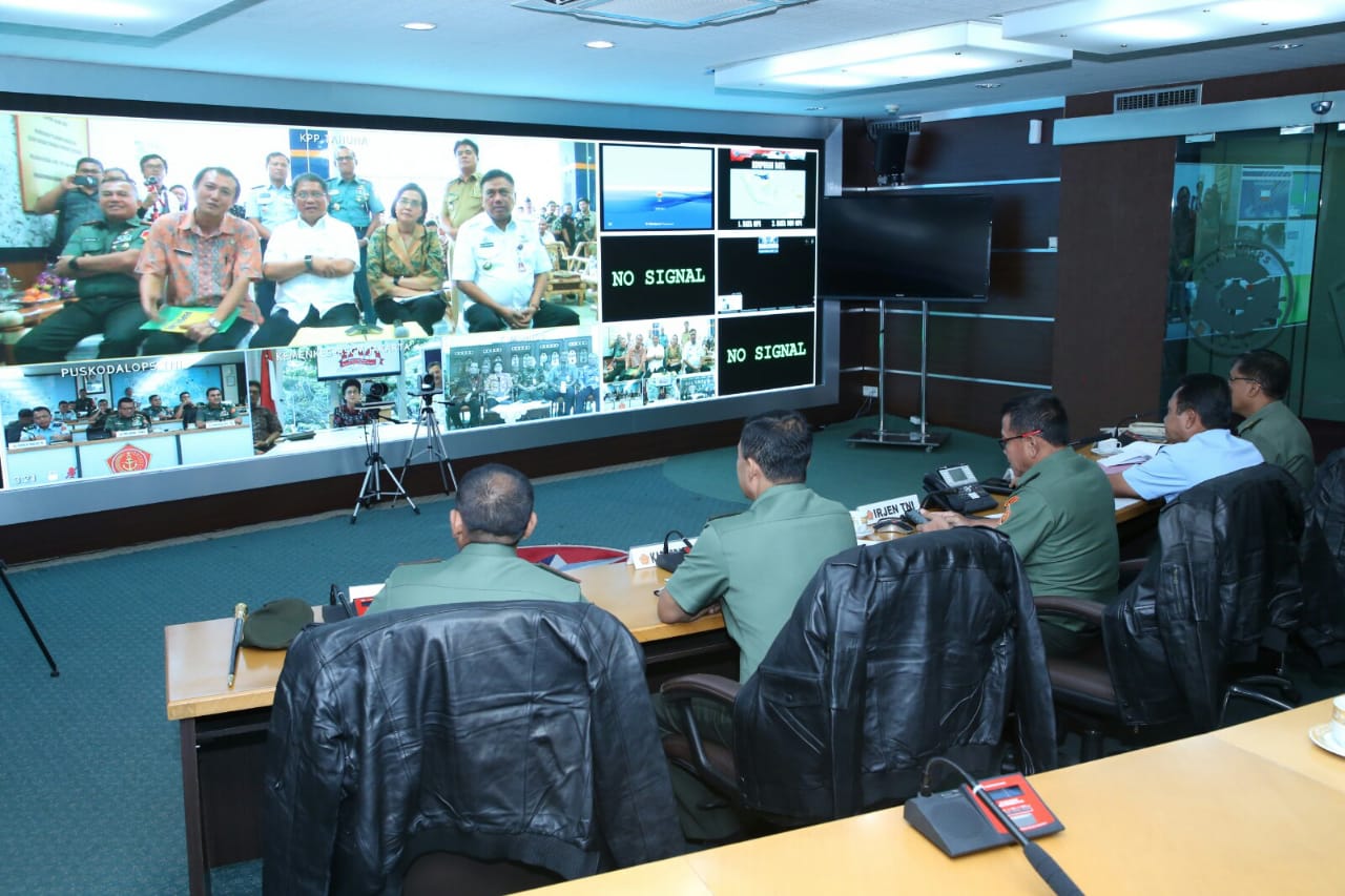 TNI Ikut Uji Coba Jaringan Optik Bawah Laut Palapa Ring Paket Tengah