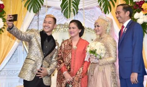 Presiden Hadiri Pernikahan Dua Atlet IPSI Peraih Emas Asian Games 2018