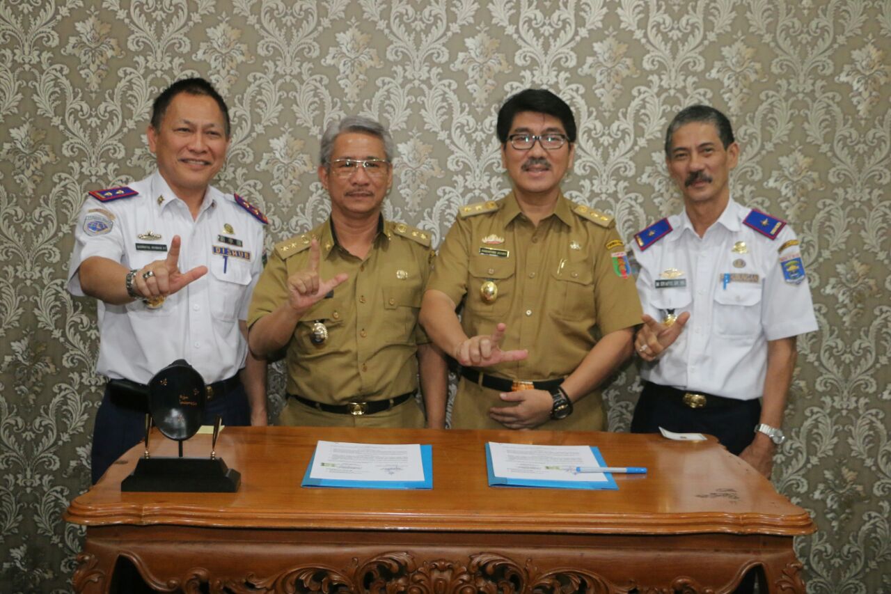 Pemprov Lampung dan Pemkot Metro Jalin MoU Kembangkan Terminal Mulyojati