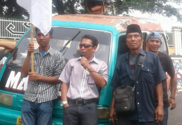 Demo di Kejati,  JMPD Tuding Bupati dan Sekda Tanggamus Terlibat Pemotongan Honor Pegawai TKS