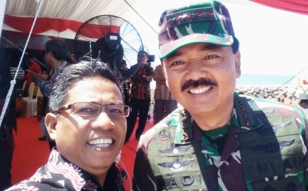 Pimpinan sinarlampung.com Bersama Pejabat Negara Di HPN 2018