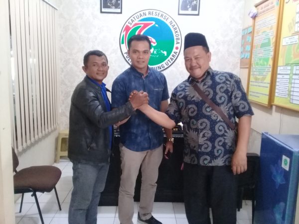 SMSI Lampura Dampingi KPPBC Audiensi bersama Kasatnarkoba Polres Lampura Agendakan Pameran dan Bazaar Seni Bonsai