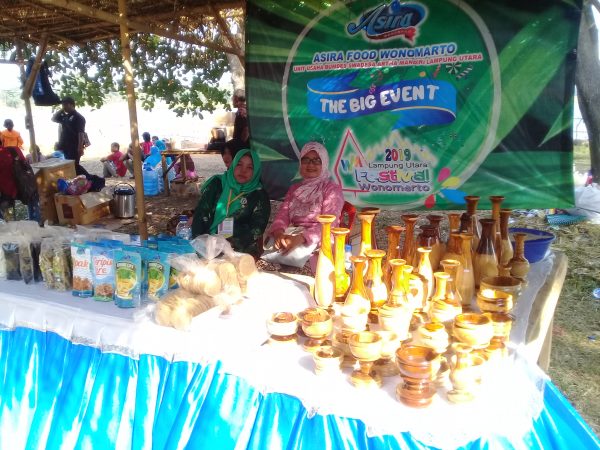 Melalui FWM 2019, UKM Asira Food Berharap Pemkab Lampura Dongkrak Distribusi Tembus Pasaran Domestik dan Mancanegara