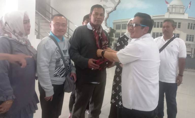 Kabiro Humas Pemprov Jatim Sambut Kedatangan Anggota PWI Lampung