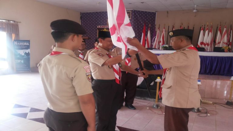 49 Pramuka Lampung Ikuti Kembesnas Sako SPN di Banten