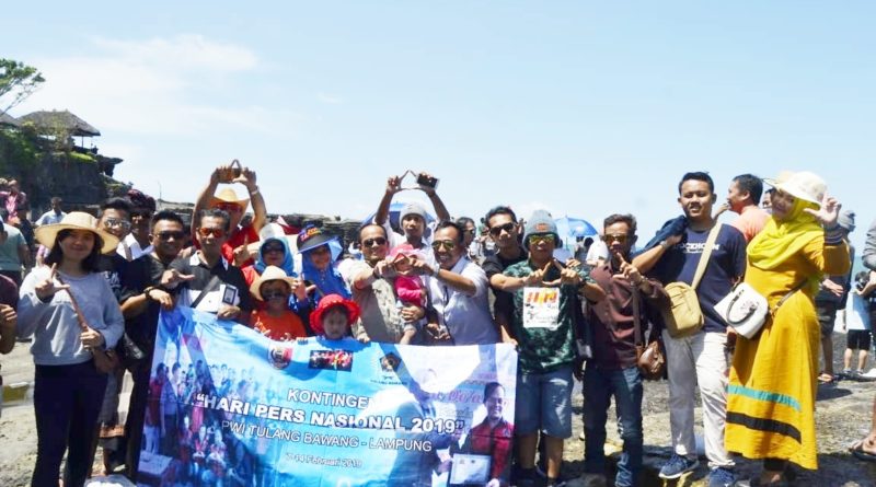 Rombongan PWI Tulangbawang Kembali ke Lampung Usai Edukasi di Bali